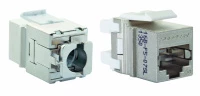 Mодуль Keystone категории 5e, FTP, 1xRJ45, T568A/B, Silver Line, совместим с Q-Tool