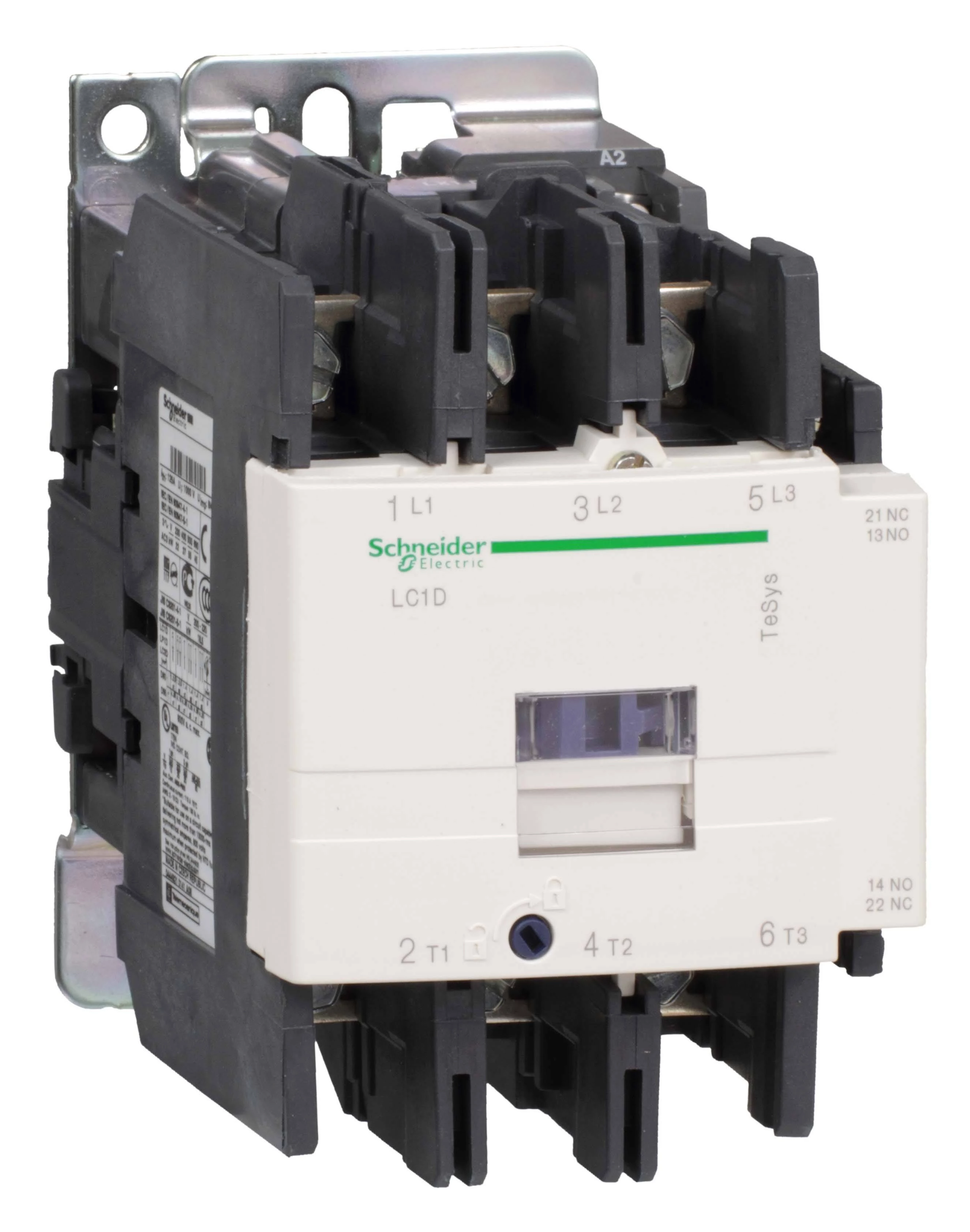 Контактор D 3 реле,80 A,НО+НЗ,110V 50/60 ГЦ, зажим под винт, Schneider Electric