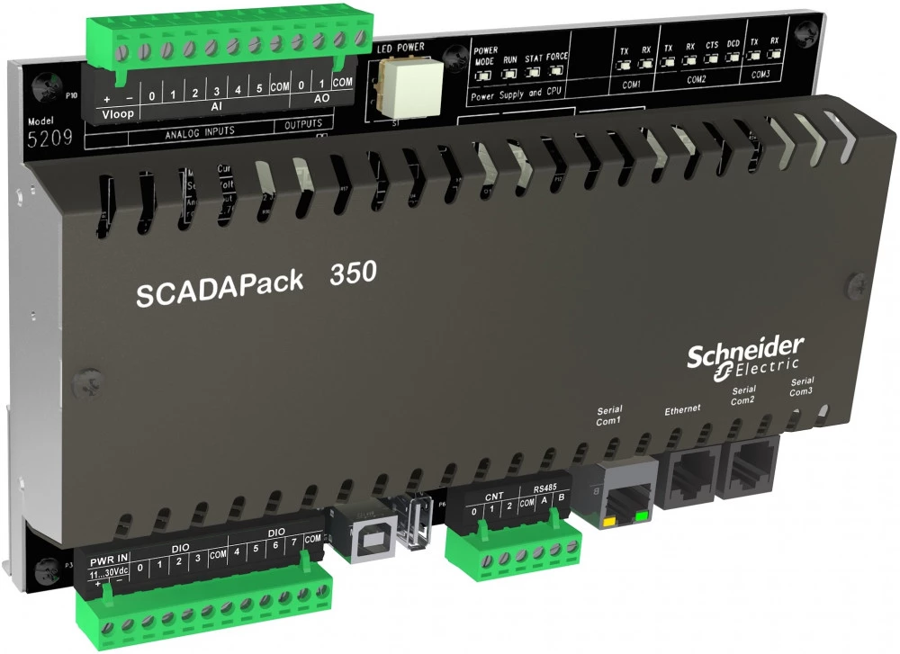 SCADAPack 350 RTU,3 газ&жид поток,IEC61131,ATEX