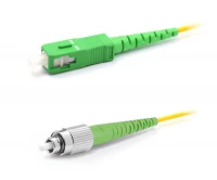 Патч-корд оптический LANMASTER, LSZH, симплексный, ST/APC-SC/APC, SM OS2, 5.0 м