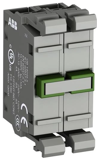 Контактный блок MCB-02 фронтального монтажа 2НЗ
