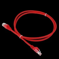 Патч-корд LANMASTER LSZH UTP кат.6, 1.5 м, красный