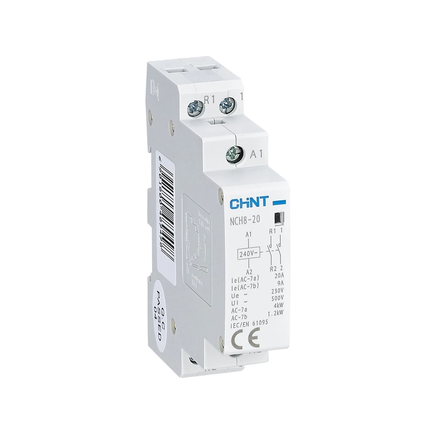 Контактор модульный с ручн. упр. NCH8-25M/02 AC24V 50/60Hz (R) (CHINT)