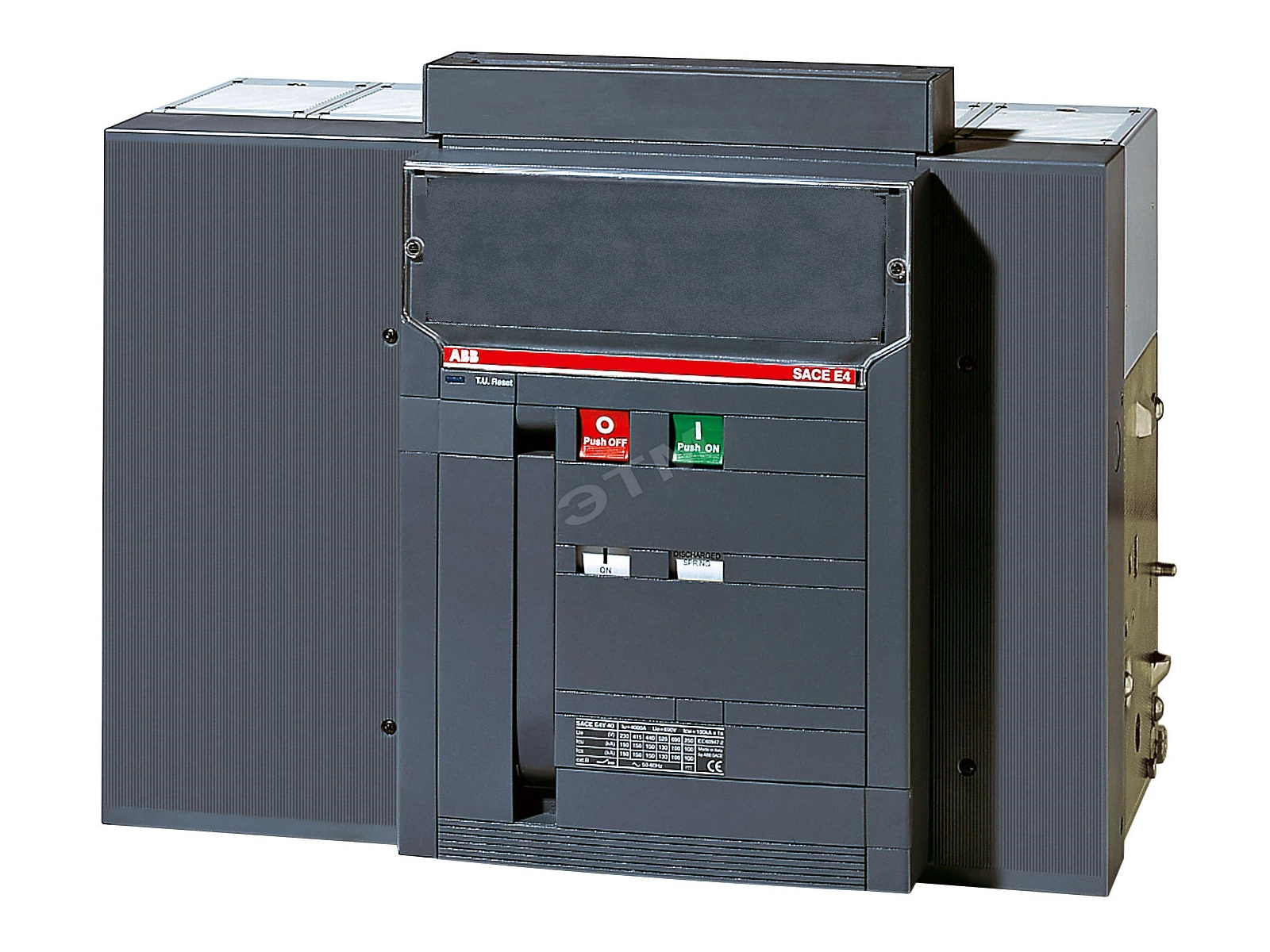 Выключатель-разъединитель стационарный E4S/MS 4000 4p F HR