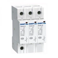 Ограничитель импульсных перенапряжений NU6-II 1Р In=25kA Uc=460B Im=60kA(CHINT)