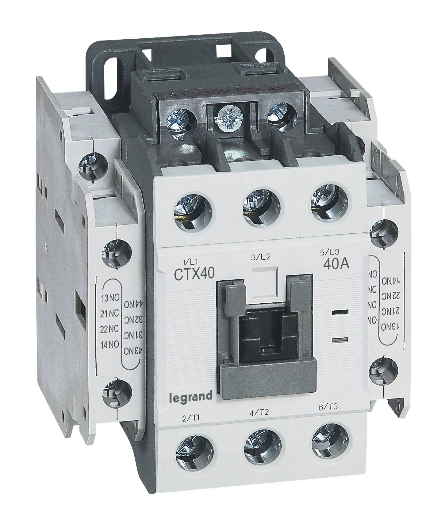 Контактор CTX3 3P 40A 2но2нз ~110V
