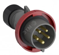 Вилка кабельная Easy&Safe 416EP6W, 16А, 3P+N+E, IP67, 6ч