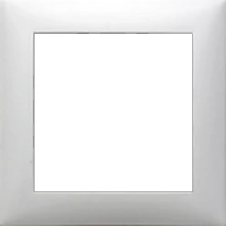 Рамка 1-постовая (белый) FLAT