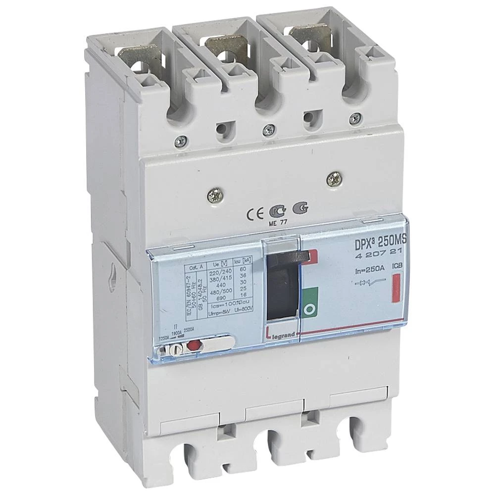 DPX³ 250ER - МОТОР 3P 250A 36kA