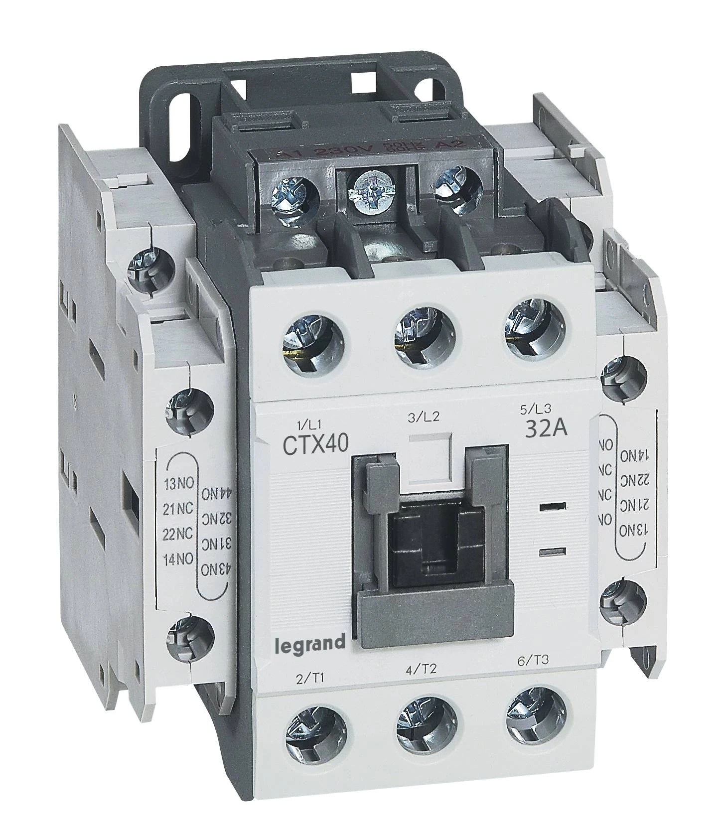 Контактор CTX3 3P 32A 2но2нз ~24V