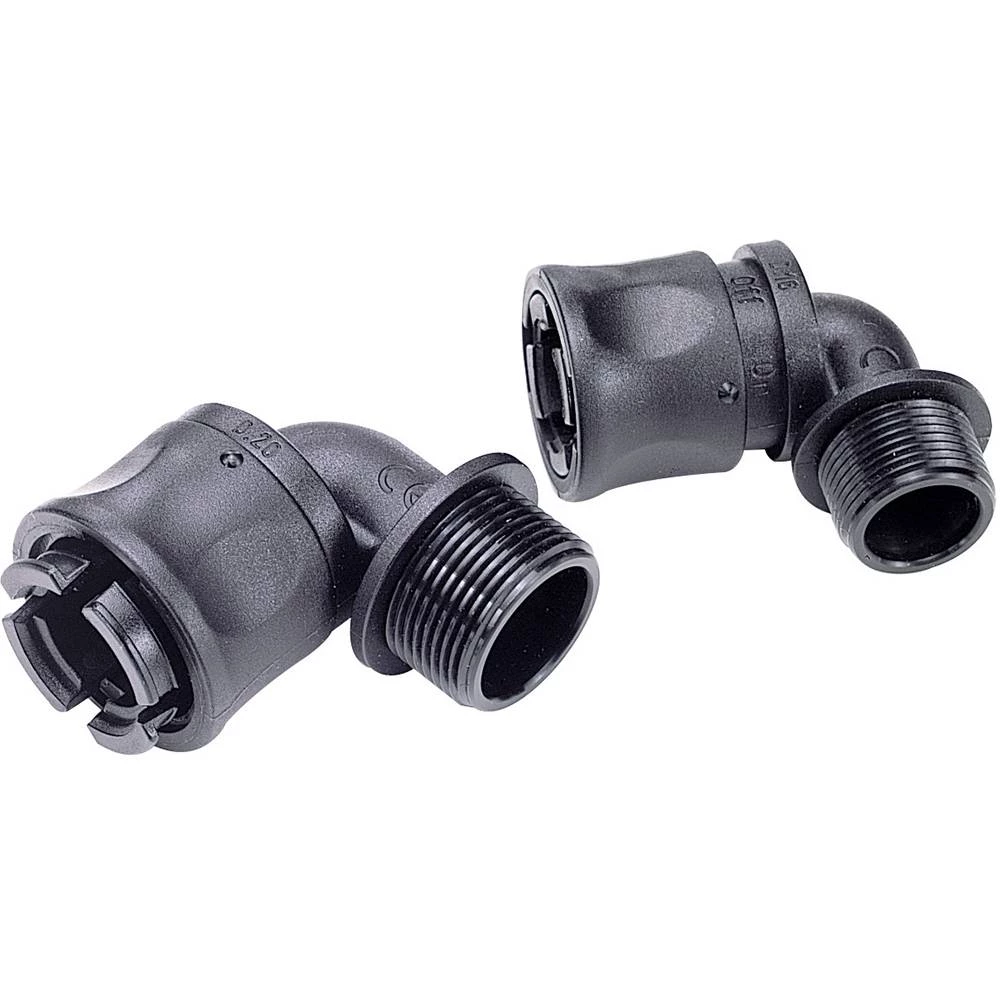 Муфта 90 градусов ISO20 ø 16