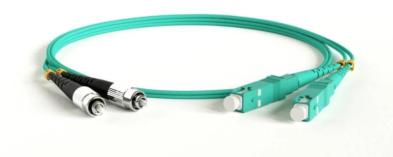 Патч-корд волоконно-оптический (шнур) MM 50/125(OM3), FC-SC, duplex, LSZH, 10 м Hyperline