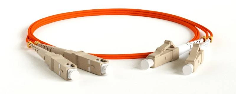 Патч-корд волоконно-оптический (шнур) MM 50/125, LC-SC, duplex, LSZH, 20 м Hyperline