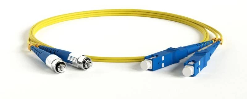 Патч-корд волоконно-оптический (шнур) SM 9/125 (OS2), SC/UPC-FC/UPC, 2.0 мм, duplex, LSZH, 2 м Hyperline