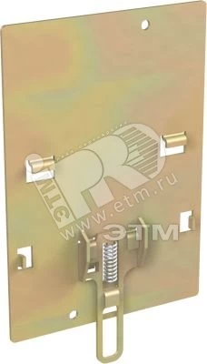Монтажная плата для крепления на рейке DIN50022 XT3 3p