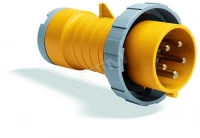 Вилка кабельная 316P4W, 16А, 3P+E, IP67, 4ч