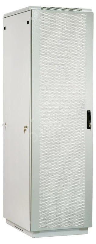 Шкаф телекоммуникационный напольный 42U (600 × 800) дверь перфорированная 2 шт.