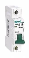 Авт. выкл. 1Р 40А х-ка D ВА-103 6кА DEKraft