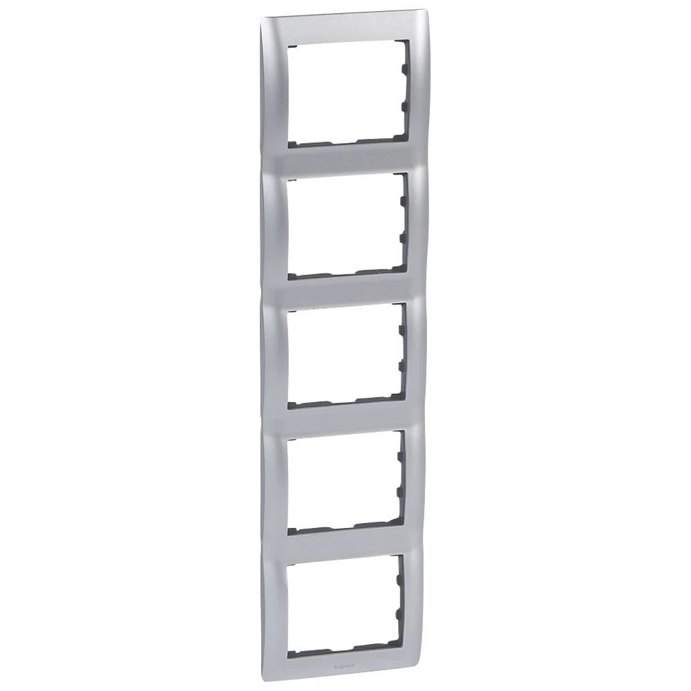 Рамка 5п вер Br.Aluminium GL