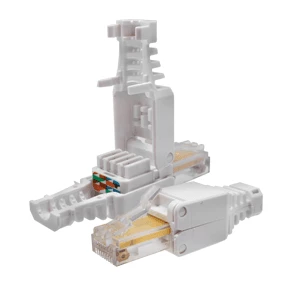 Коннектор 8P8C U/UTP Cat.5e (RJ-45) безынструментальный
