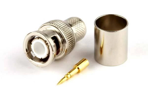 Разъем BNC для кабеля RG-213, обжимной Hyperline