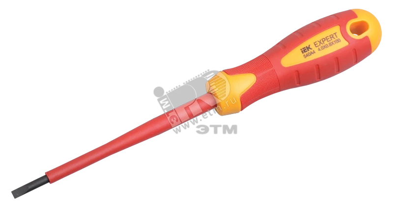 Отвертка крестовая Expert Ph1х80мм 1000В IEK