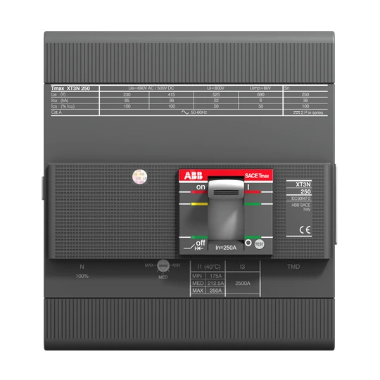Выключатель автоматический XT3N 250 TMD 100-1000 4p F F