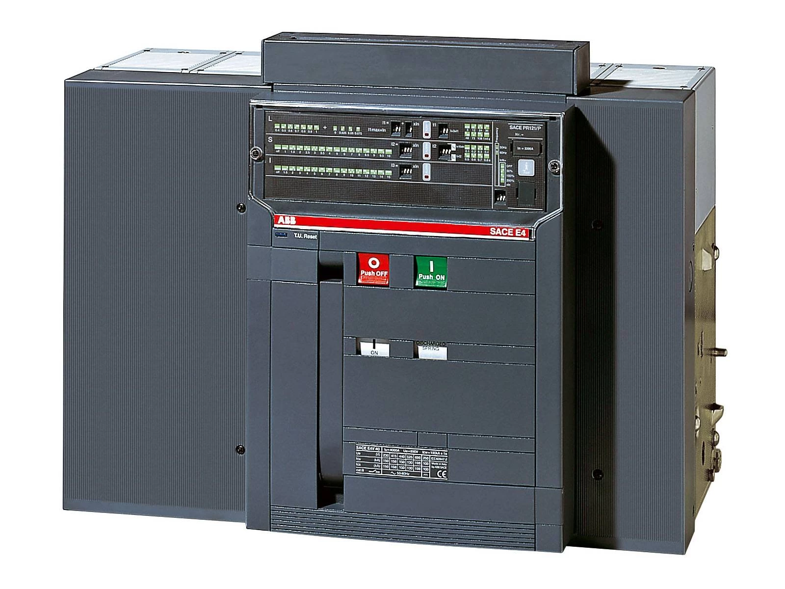 Выключатель автоматический стационарный E4V 3200 PR121/P-LSIG In=3200A 3p F HR