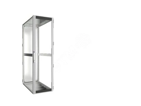 TS IT Шкаф 600х2000х1000 с обзорной и стальной дверью, без 19", IP55