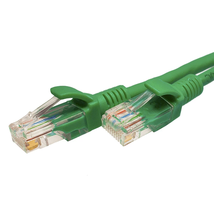 Патч-корд SUPRLAN U/UTP Cat.5e 4x2 26AWG (7x0.16mm) Cu PVC зеленый 2м
