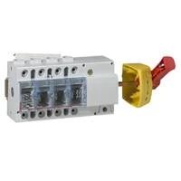 Выкл.VISTOP 4P 100A бок. с красной рукояткой