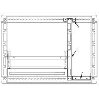 Комплект для создания кабельного отсека, для шкафов DAE/CQE2000 x 800