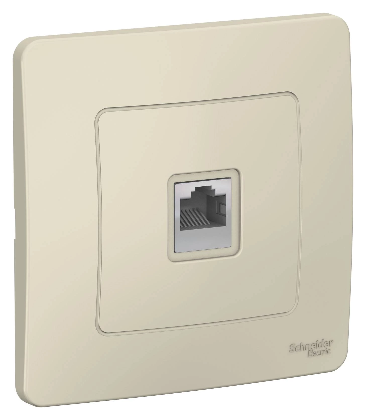 Компьютерная розетка BLANCA RJ45, кат.5E, белый
