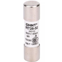 Плавкая вставка цилиндрическая RT28-32 2A 10х38 (CHINT)