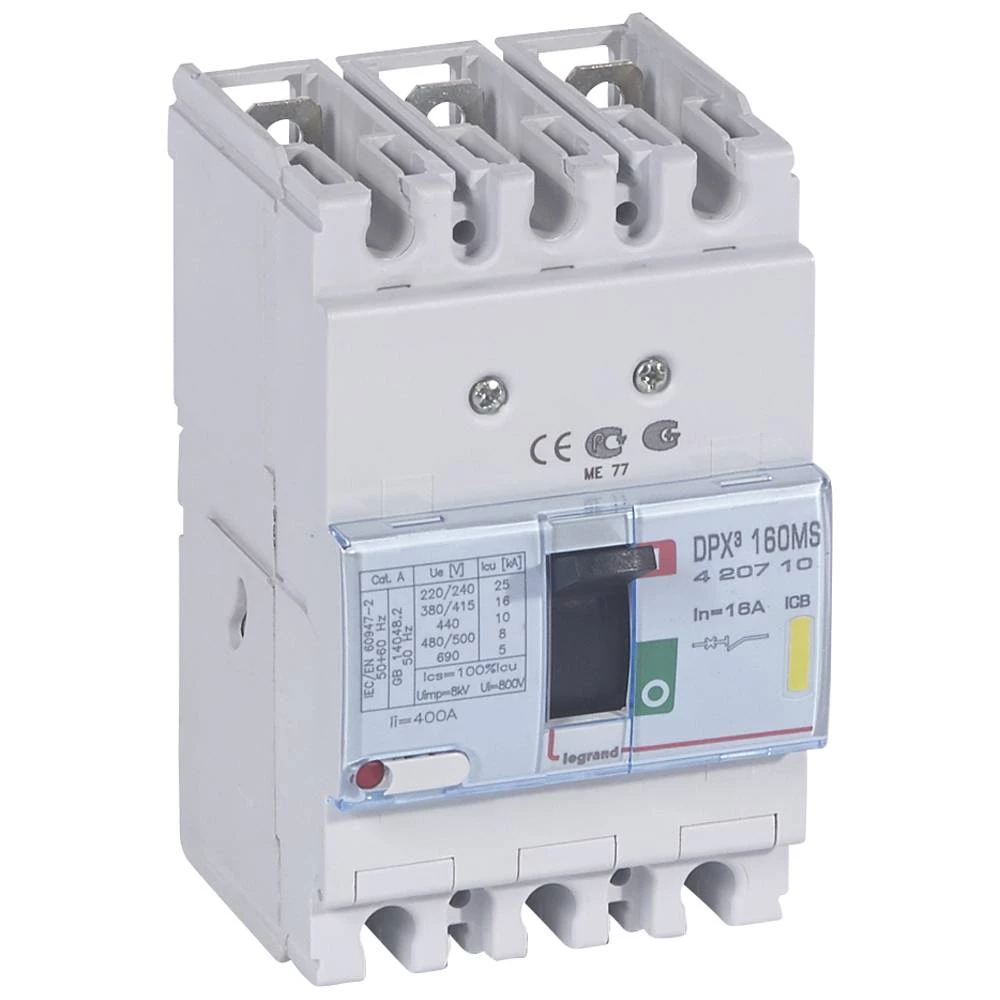 DPX³ 250ER - МОТОР 3P 16A 16kA