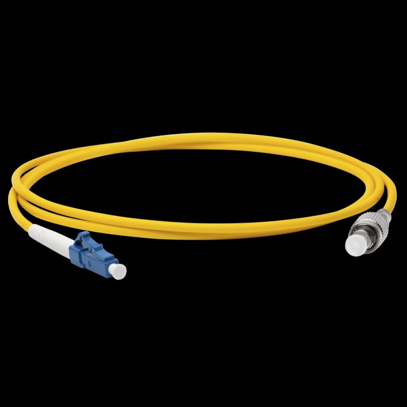 Патч-корд оптический LANMASTER, LSZH, симплексный, LC/UPC-FC/UPC, SM, 20 м