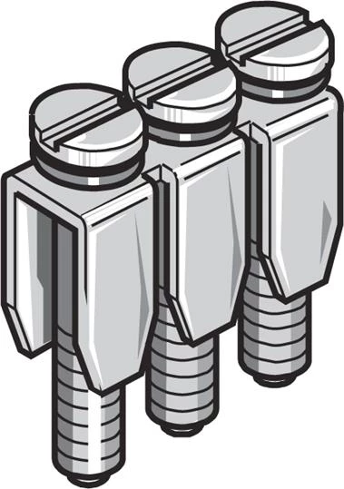 Перемычка BJM62 IP00 для DR4/6 10 пол,