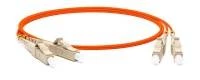 Патч-корд волоконно-оптический (шнур) MM 50/125, LC-LC, 2.0 мм, duplex, LSZH, 5 м Hyperline