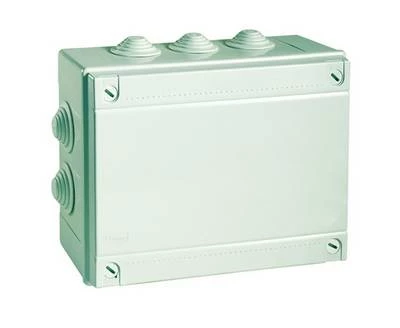 Коробка ответвит. с кабельными вводами, IP55, 100х100х50мм