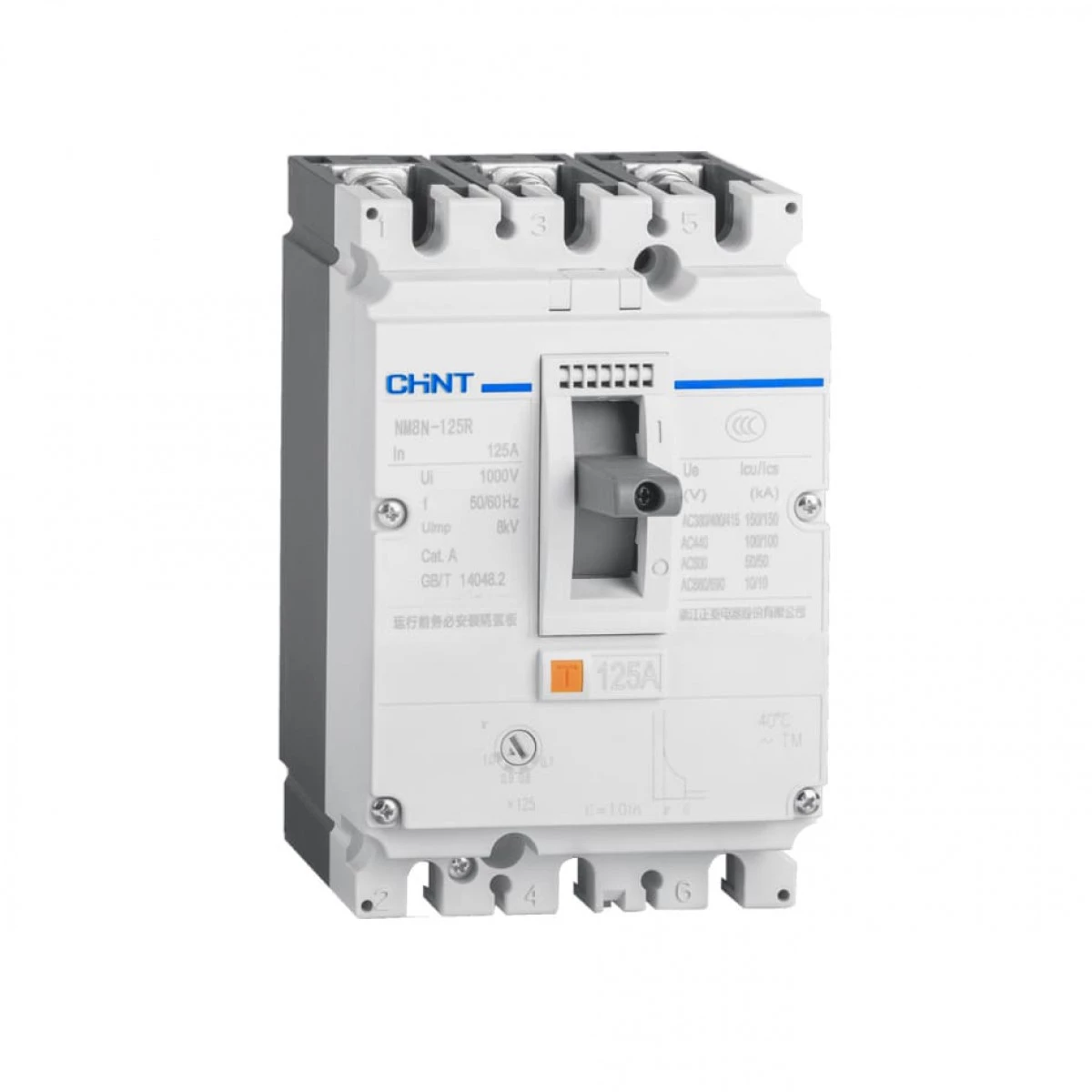 Авт. выкл. защиты двигателя NM8N-125S M 25А 3P (R)(CHINT)