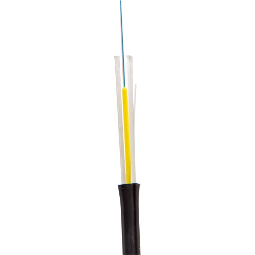 Оптический кабель FTTH Drop,  FRP, LSZH, 4 волокна, SM G657, белый