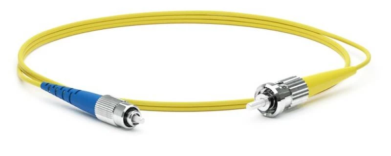 Патч-корд волоконно-оптический (шнур) SM 9/125 (OS2), FC/UPC-ST/UPC, 2.0 мм, simplex, LSZH, 2 м Hyperline