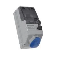 P17Щит.5мод. с блок. 32А 2К+З 230В IP44
