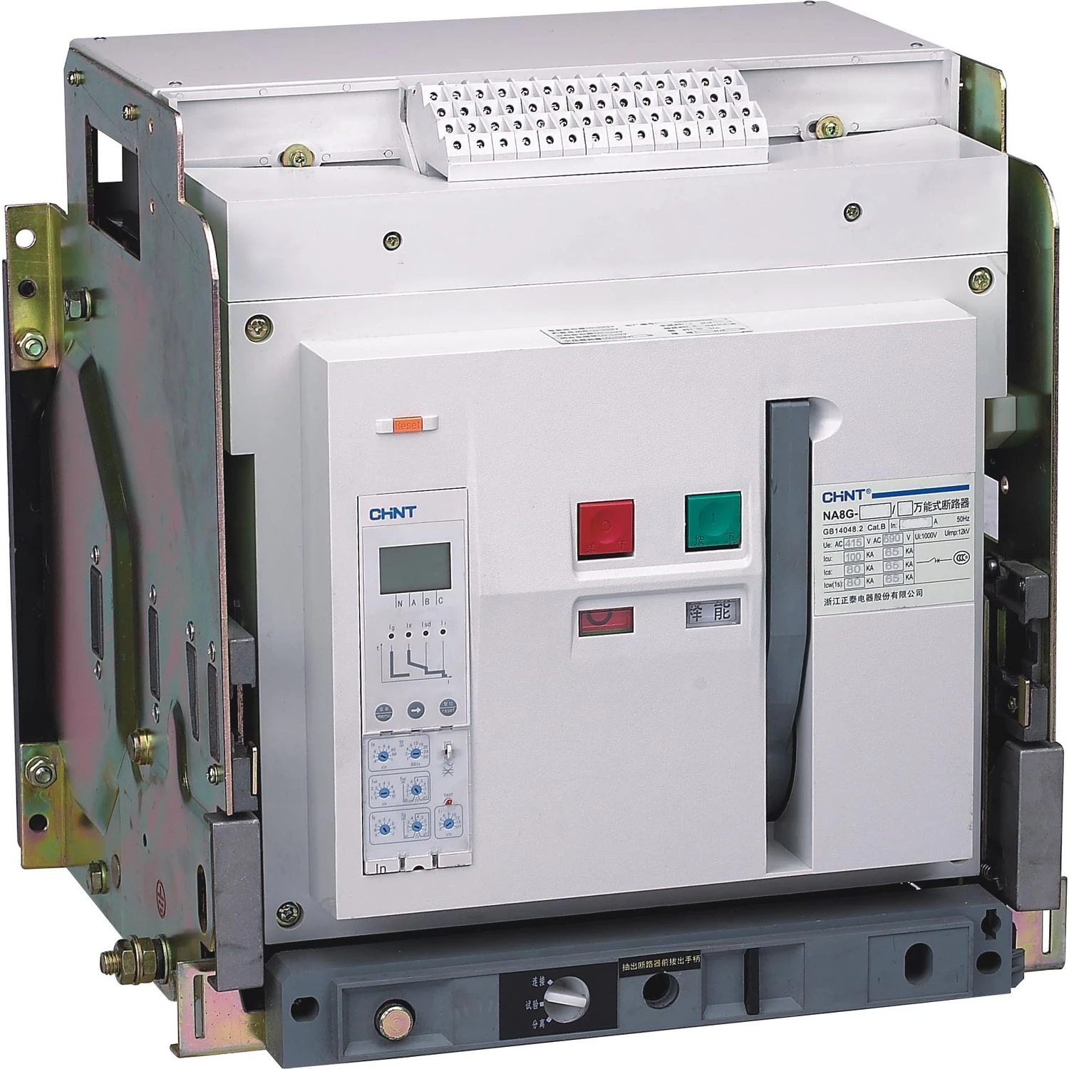Воздушный авт. выкл. NA8G-3200-1600/H 3P стац., 1600A, 100kA, тип H ,AC220В (R)(CHINT)
