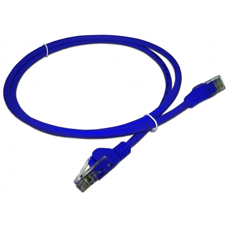 Патч-корд LANMASTER LSZH UTP кат.5e, 1.0 м, синий