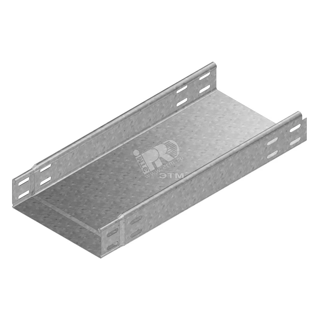 Кабельный лоток неперфорированный с телескопическими концами HDKGI60.150.100