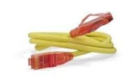 Патч-корд U/UTP, Cat.5е, LSZH, 0.3 м, желтый Hyperline