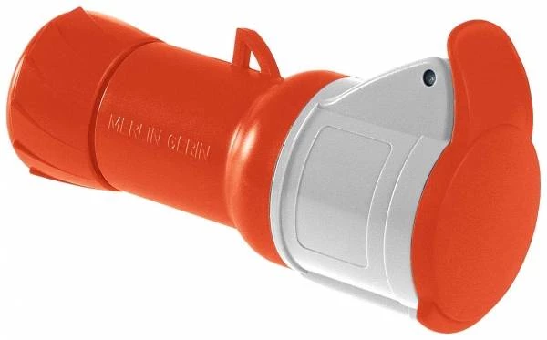 КАБ. РОЗЕТКА, ВИНТ 16А 3P+N+E IP44 380В
