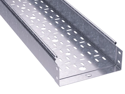 Лоток перфорированный 100х80 L3000 толщ.1,0 мм