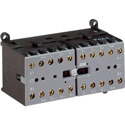 Миниконтактор реверсивный VB6-30-01 9A (400В AC3) катушка 24В АС